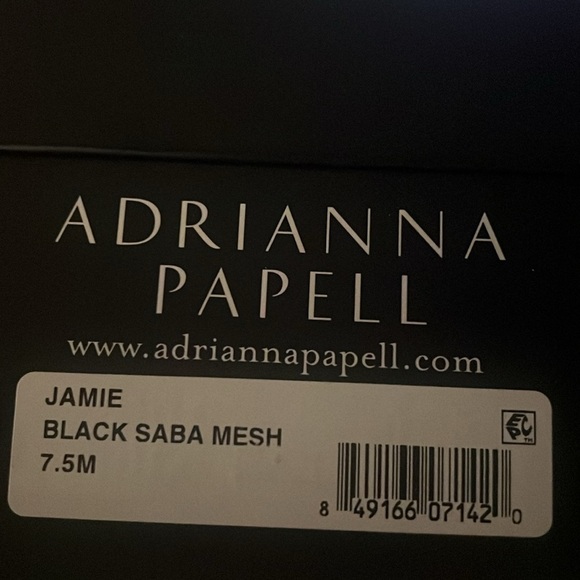 Adrianna Papell Women's Jamie Dress Pump | Black Saba Mesh | Sz 7.5 | NEW!!🖤👠 - Picture 8 of 9